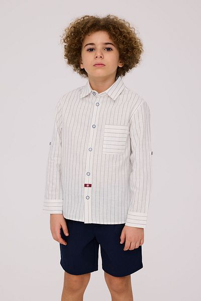 Nebbati Boy Striped Shirt