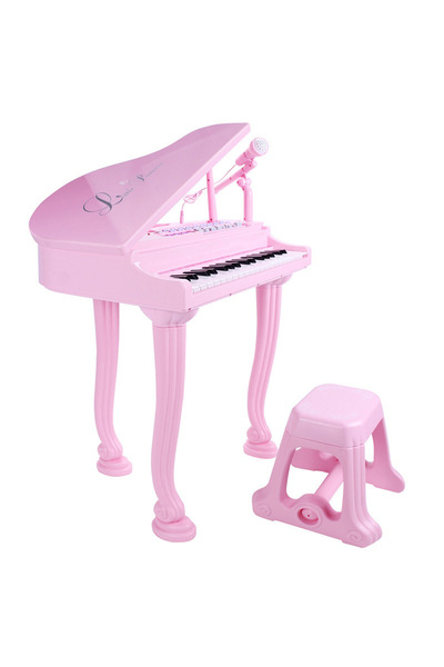 Little Princess Pian cu microfon și scaun Little Princess