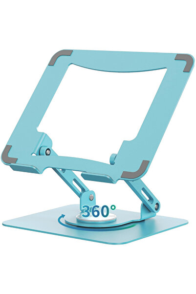 Elindor Suport ergonomic pentru laptop, portabil, reglabil, compatibil cu toa...