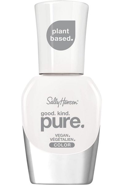 Sally Hansen طلاء أظافر Good.Kind.Pure، لون الليتشي الفاتح، 0.33 أونصة سائلة (عبوة من قطعة واحدة)، قد تختلف العبوة