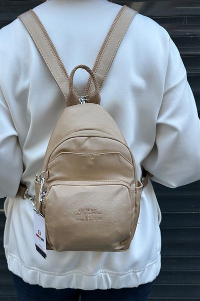 Just Polo Imported Clinker Fabric Women's Backpack and Body Bag