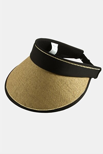 ZERO LAND MSA-SHOP Pălărie de plajă din paie cu șapcă-bej