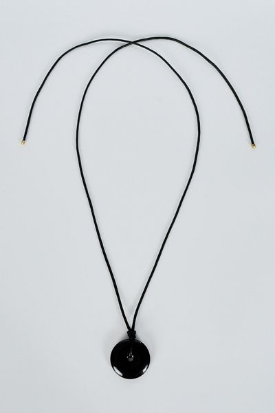 BE BLUE Onyx Stone Necklace