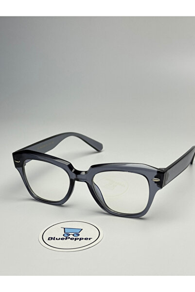 BluePepper Venus Grey Blue Light Filter Screen Glasses Can Change Optical Compatible Glasses