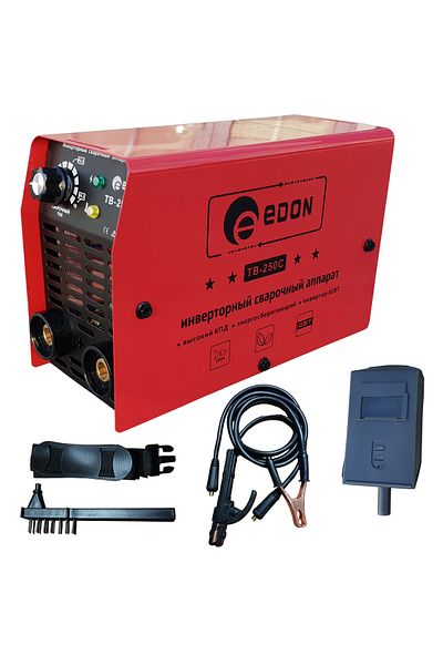 Edon Aparat de sudura invertor TB 250C, MMA, accesorii incluse, 250Ah