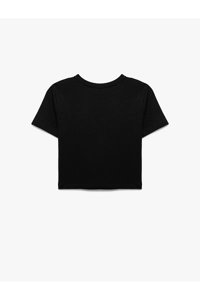 Koton Cotton Slim Fit Short Sleeve Crew Neck T-Shirt