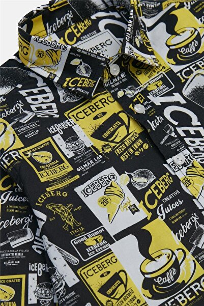 Iceberg Boy Black Shirt