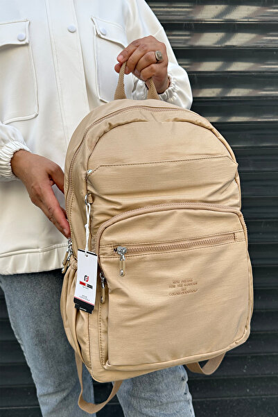 Just Polo Imported Clinker Fabric Women's Backpack and School Bag