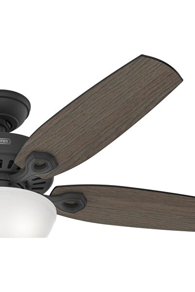 Hunter 52386 Builders Deluxe Tavan Vantilatörü 132 cm Mat Siyah