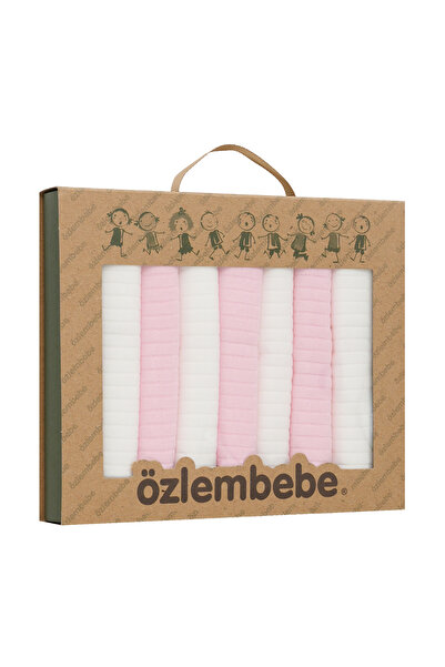 Maxhilda Bebe Pack of 7 100% Cotton Baby Mouth Wipes ()