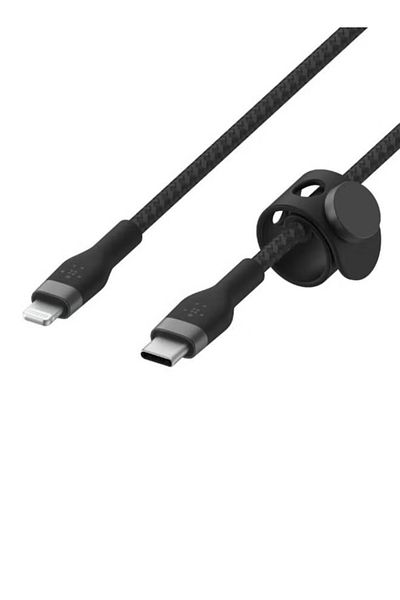 Belkin Braided USB-C to Lightning Fast Charging Cable with Cable Organizer