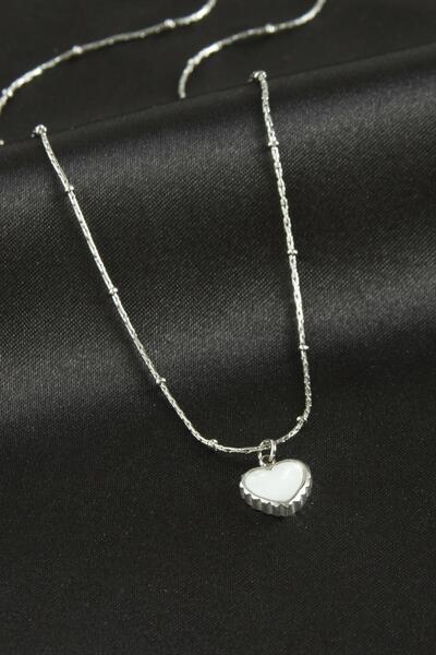 glovia bijuteri Heart Luxury Steel Necklace