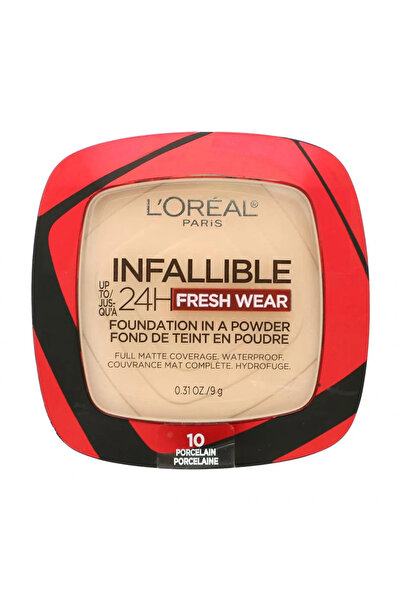 L'Oreal Paris L'Oreal Infallible Powder Foundation Shade 10 - Porcelain