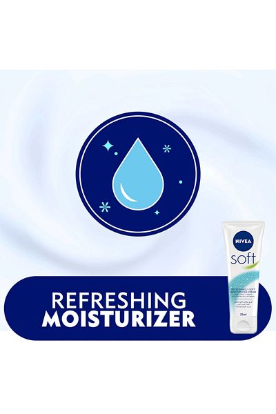 NIVEA Soft Hand Cream With Jojoba Oil - 75ml