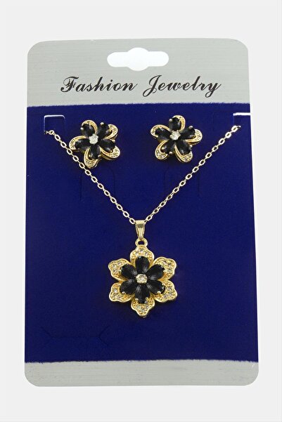 CT STONES Daisy Zircon Stone Set Necklace