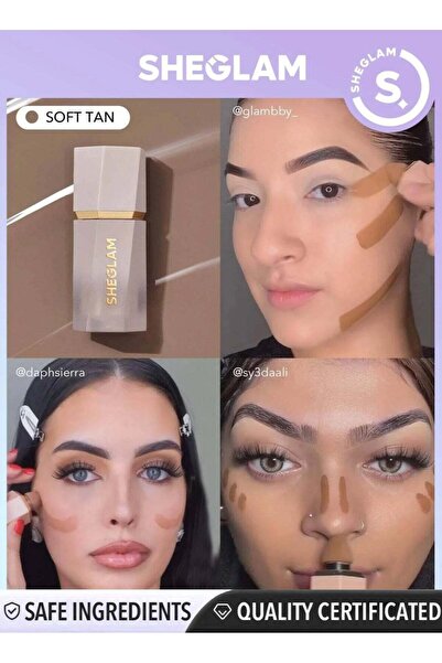 SHEGLAM Sun Sculpt Liquid Contour 5.2ml Soft Tan