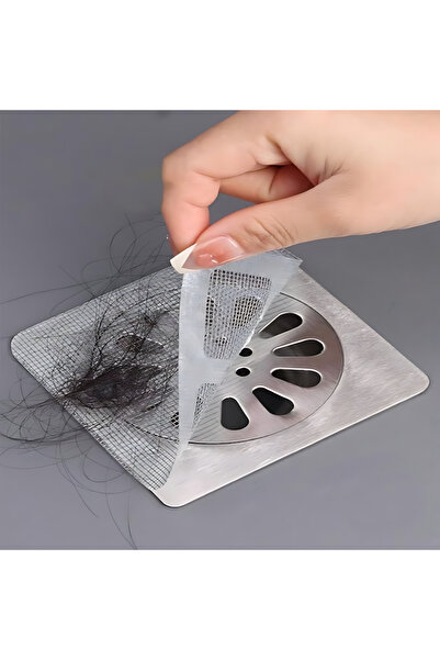 Cocoloco Home 10 Adet Yapışkanlı Kullan At Lavabo Banyo Mutfak Gider Süzgeci ...