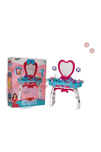 rexa Glamour Mirror Dresser Set with Accessories – Vanity Playset for Girls