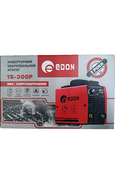Edon Invertor de sudură CAMPIONTB-300P, ventilator de răcire, accesorii incluse