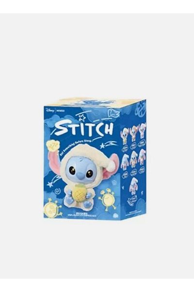 Pop Mart Stitch Blind Box Toy, 'Eat Something Before Bed' Series, Single Piece