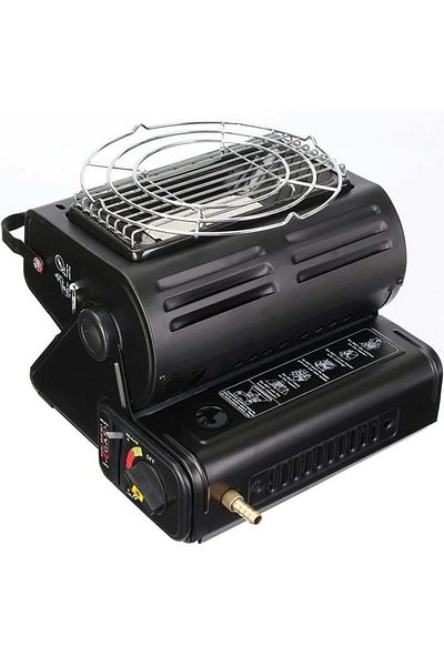 OEM Aragaz incalzitor portabil pentru camping, pentru butelie 227 si butelie normala, 1300W