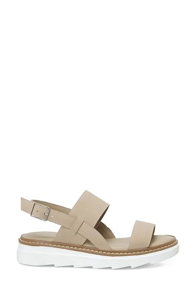 Polaris Comfortable Casual Daily Sandals Beige Sandals