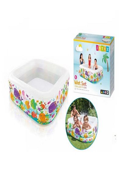 Intex Swim Center Clear View Aquarium Pool 159x159x50cm