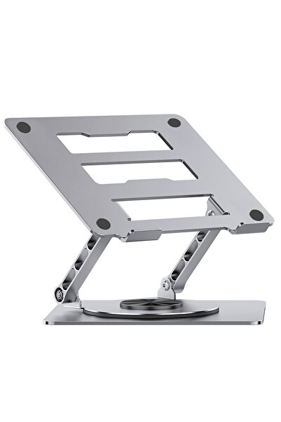 Elindor Suport ergonomic pentru laptop, portabil, reglabil, compatibil cu toa...