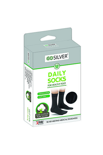 Gosilver Go Silver Daily Socks Fume 43/46