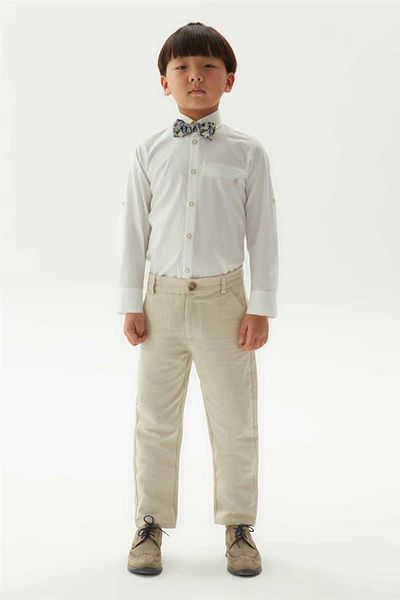 Nebbati Boy White Shirt