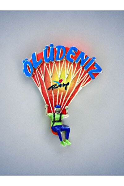 Mundy ÖLÜDENİZ Temalı Kabartma Polyester Magnet 7cm x 8cm