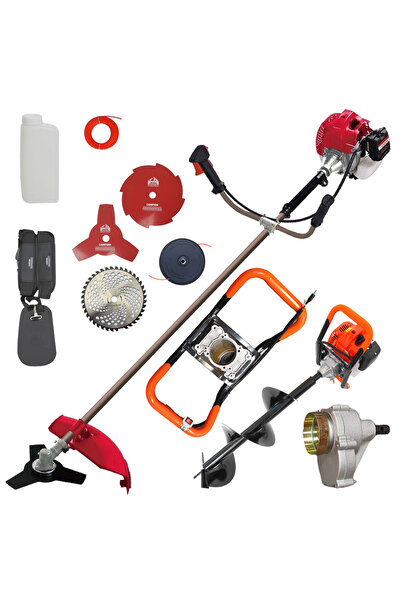 Campion Set motocoasă CAMPIONGT 4500 6CP, kit adaptor burghiu, burghiul nu es...