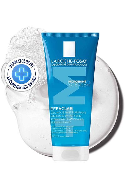 La Roche Posay Effaclar Purifying Foaming Gel Cleanser for Oily Skin - La Roche-Posay, 6.76 fl oz