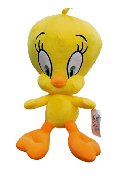 rexa لعبة تويتي بيرد المحشوة 34×21 سم - دمية كرتونية ناعمة للغاية على شكل كنا...