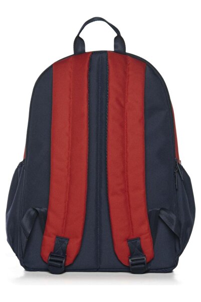 GOSHOPYA Red Navy Blue School Backpack | Campaign Product
