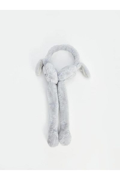 LC Waikiki Lcw Accessories Girl's Plush Headphones with Ear Detail (W5)