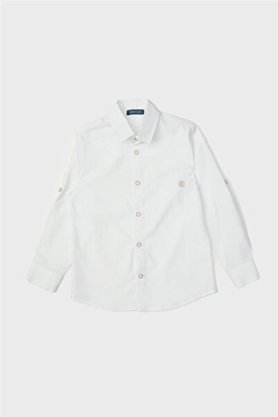 Nebbati Boy White Shirt