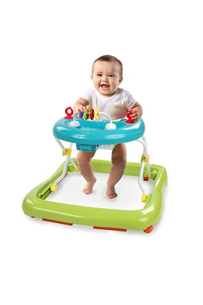 Bright Starts Διαδραστική περιπατήτρια, Φωτεινά Ξεκινήματα, Χαχανόσαφαρο, Ρυθμιζόμενη σε 3 διαφορετικά ύψη, Από 6 μηνών