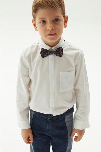 Nebbati Boy White Shirt