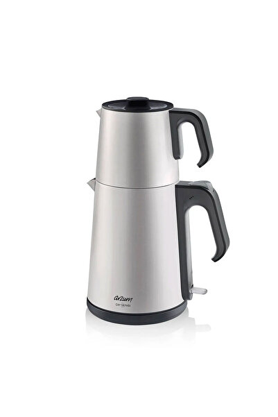 Arzum Tea Pot Stainless Steel Tea Machine Inox - Ar3069