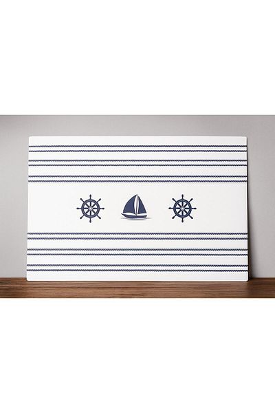 Madame Coco Marine 4-Piece American Service