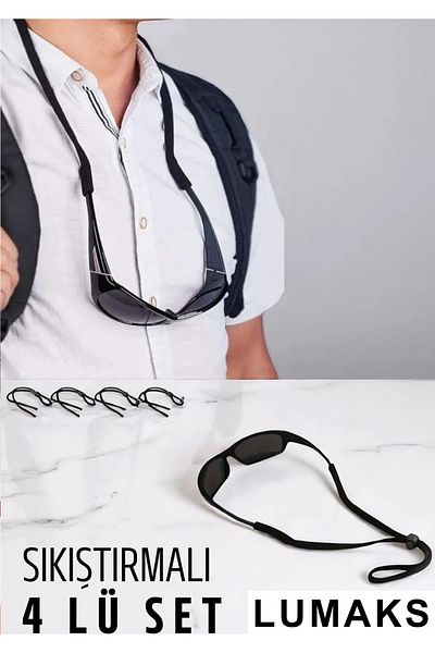 glasses accessory Glasses Rope Glasses Strap Sports Glasses Rope 4Pcs