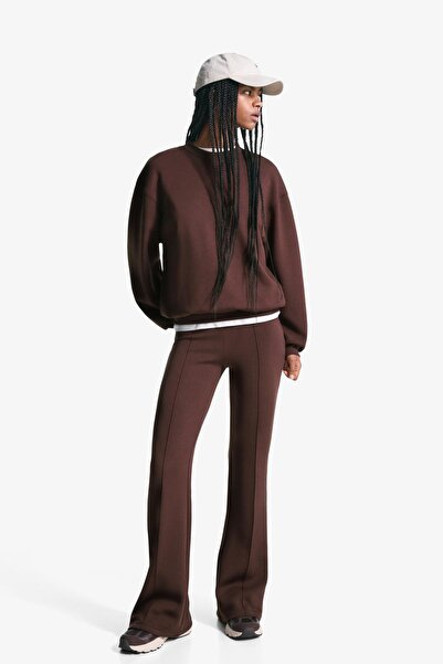 Bershka Modal kumaşlı oversize sweatshirt