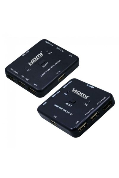 Leonpro 2 port Hdmı kvm switch anahtarlı hdmı kvm switch 2 giriş 1 çıkış