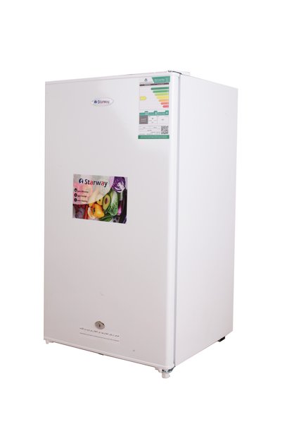 starway 90 Lt 3.2Cu Ft Mini Refrigerator, White, Noiseless, High Quality Compressor, Lock