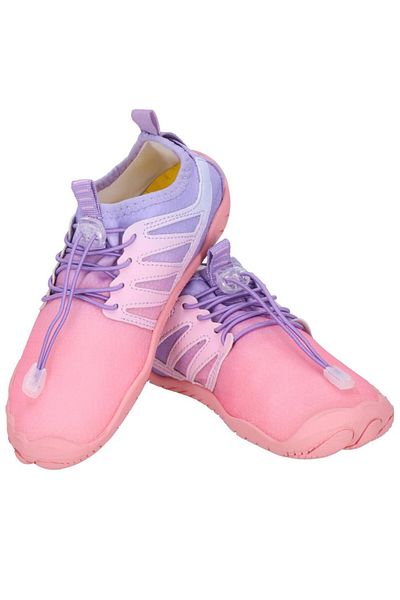 SERSIMO Beach and water shoes, non-slip rubber sole, breathable material, pink, size 36