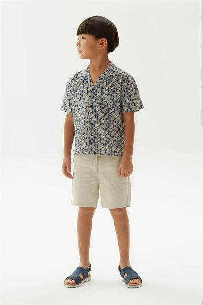 Nebbati Boy Patterned Shirt