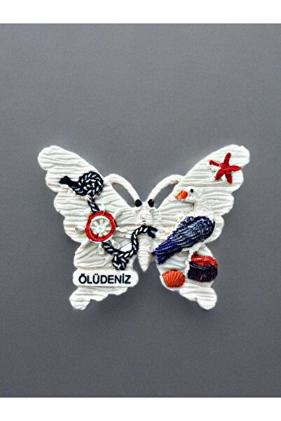 Mundy Ölüdeniz Temalı Kabartmalı Polyester Magnet 8,5cm X 6,5cm
