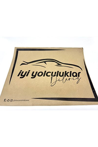 titocar Araç İçi Kağıt Paspas 45x35 cm (500 Adet)
