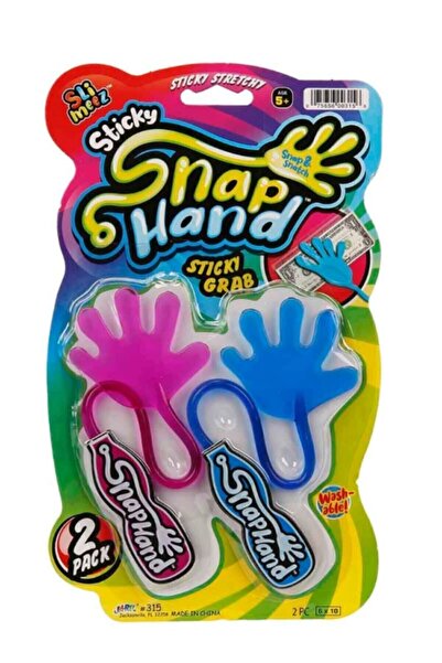 Neler Geldi Neler Ja-ru 2'li Süper Esnek Eğlenceli Yapışkan El Snap Hand El Yapışkalı El Fırlat Yapıştır